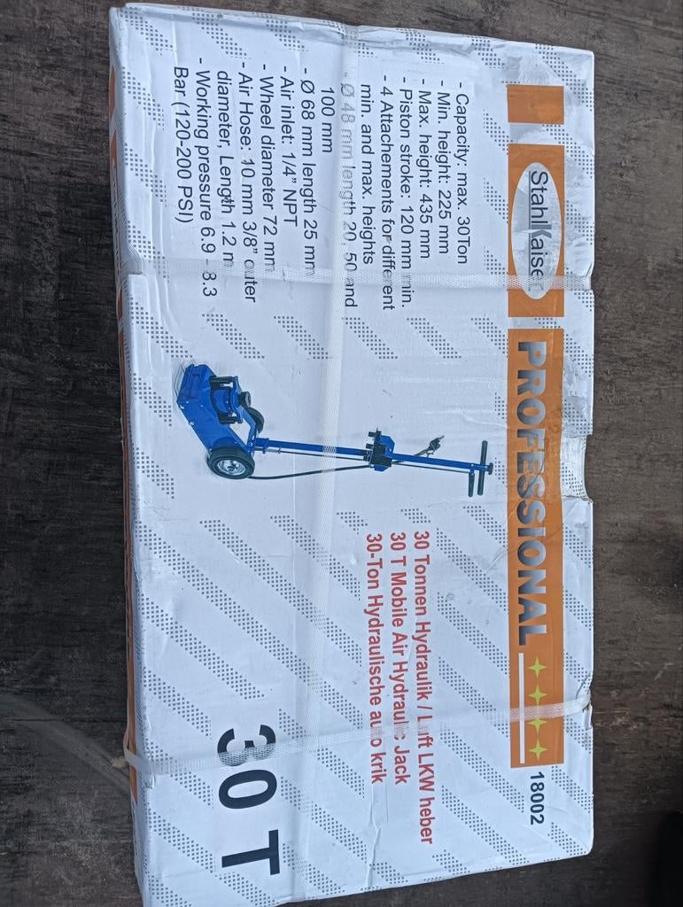 Nieuw Hydraulische garagekrik 30 ton, Ophalen