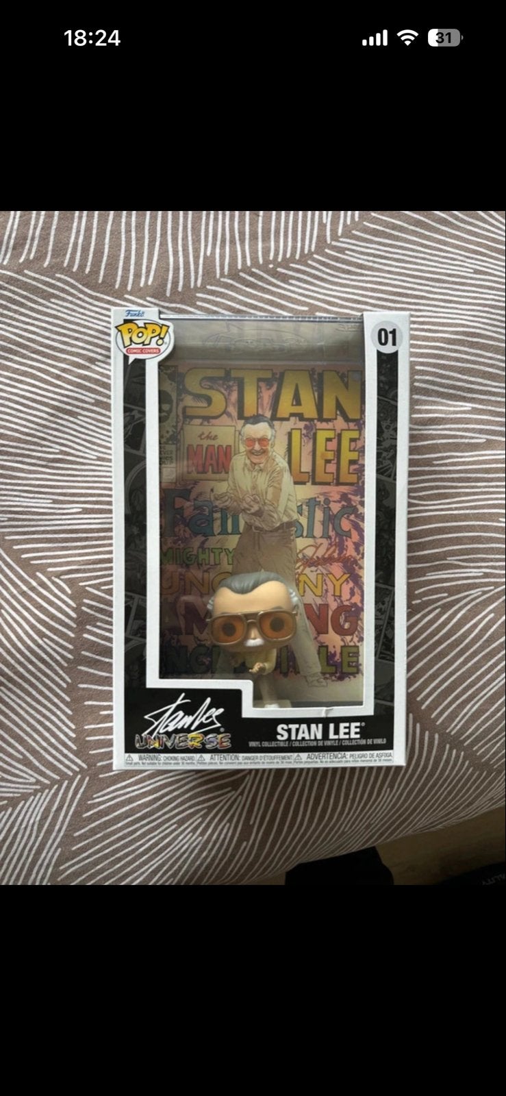 Funko Pop! Limited Edition Stan Lee Universe 01, Ophalen of Verzenden, Nieuw