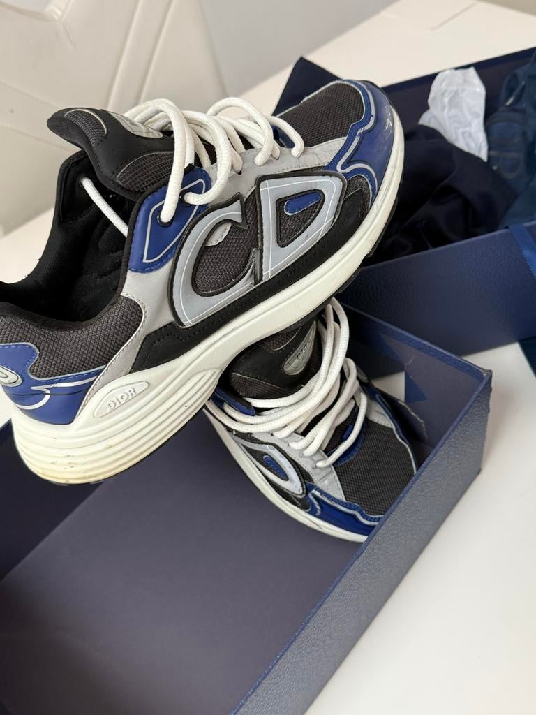 Originele Dior schoenen maat 43 met doos en dustbag, Ophalen of Verzenden, Zo goed als nieuw, Blauw, Sneakers of Gympen