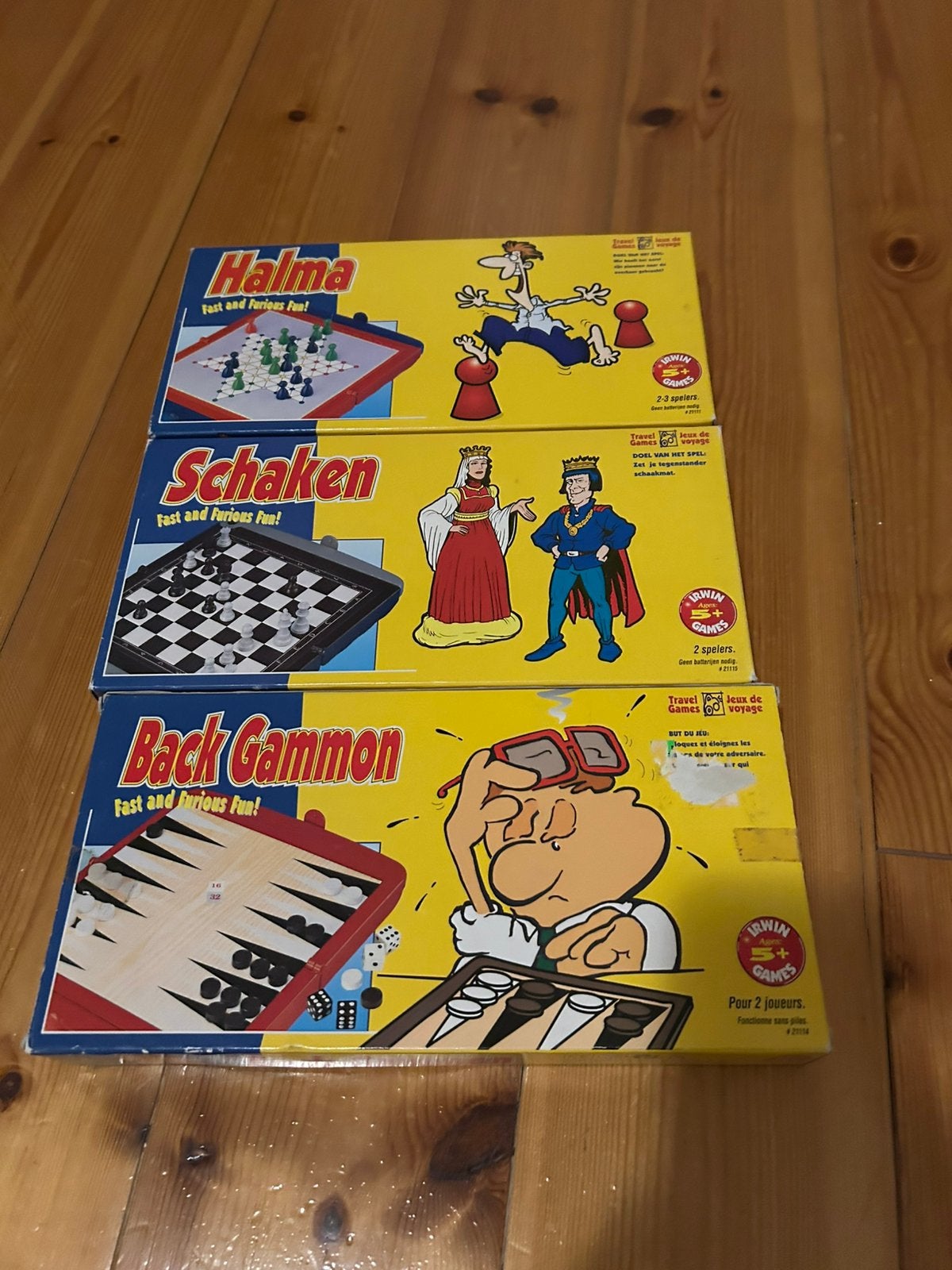 Halma/schaken /back gammon reisspellen, Hobby en Vrije tijd, Ophalen of Verzenden, Zo goed als nieuw