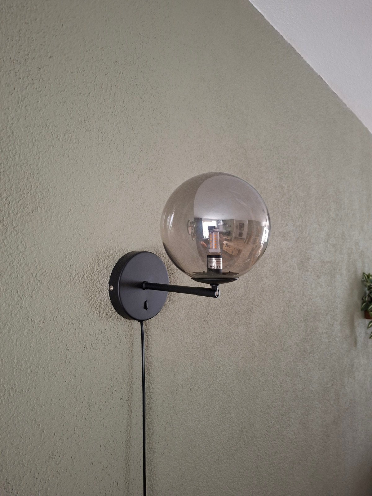 wandlamp, Ophalen, Zo goed als nieuw, Wandlamp
