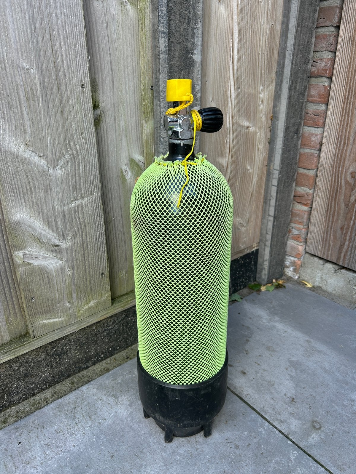Stalen Duikfles 10 Liter - Keuring Verlopen, Watersport en Boten, Ophalen of Verzenden, Gebruikt, Duikfles