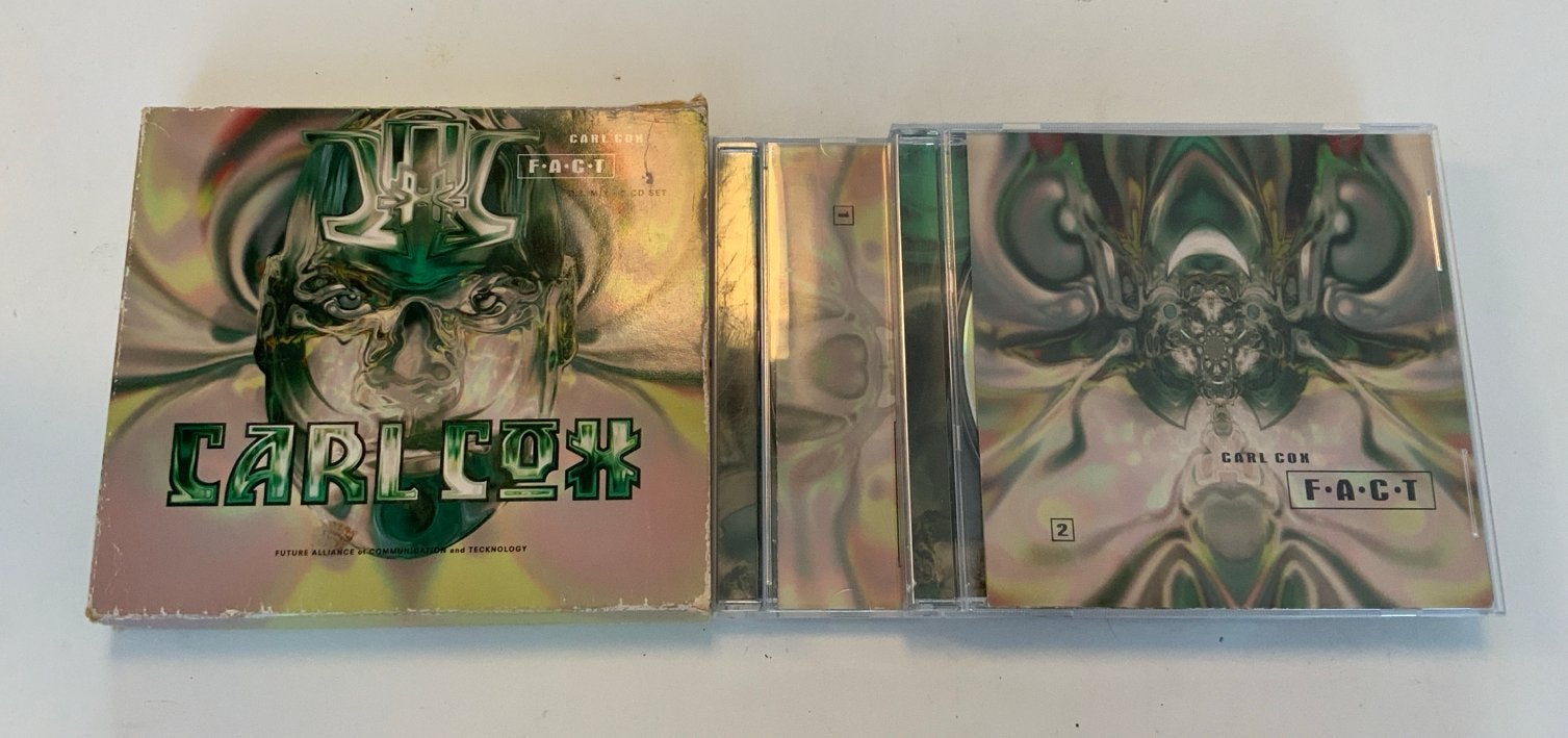 Carl Cox - F.A.C.T. Dubbel CD, Gebruikt, Ophalen of Verzenden, Techno, Inclusief doosje