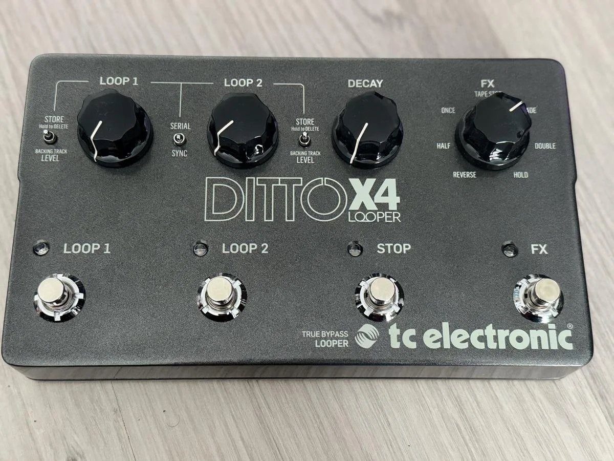 TC Electronics Ditto X4 dual looper, Ophalen of Verzenden, Zo goed als nieuw