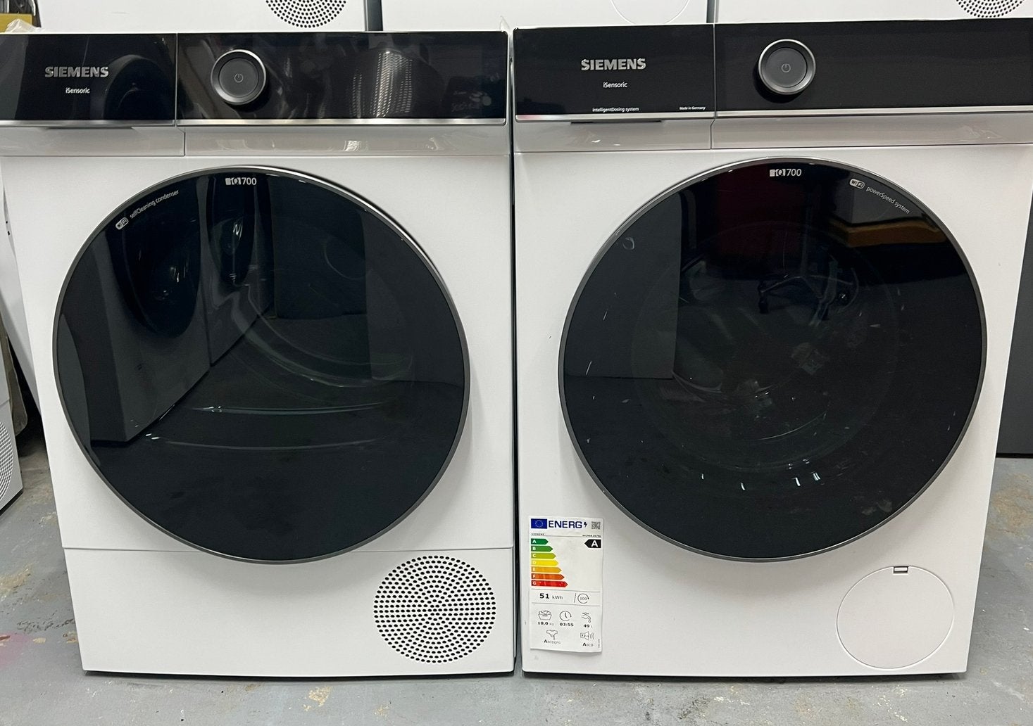 Siemens IQ700 wasmachine en droger 9KG i-Dos & WiFi 2024, 8 tot 10 kg, Ophalen of Verzenden, Refurbished, 85 tot 90 cm