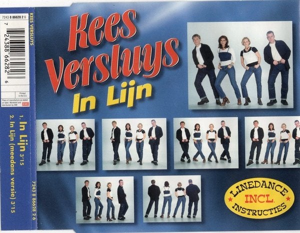 KEES VERSLUYS CD SINGLE IN LIJN, Ophalen of Verzenden, Zo goed als nieuw, Pop