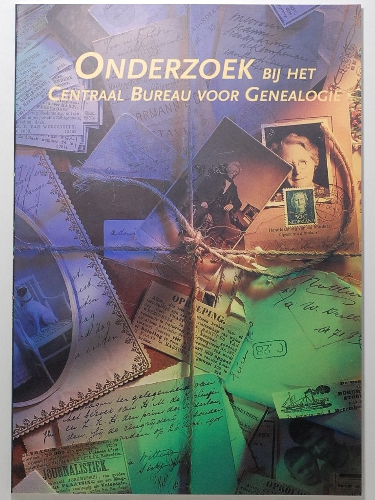 Onderzoek bij het Centraal Bureau voor Genealogie, Boeken, 20e eeuw of later, CBG Centrum voor familiegeschiedenis, Verzenden