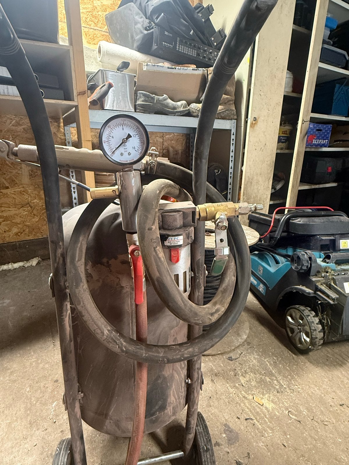Mobiele Straalketel - 45 Liter, Ophalen, Gebruikt