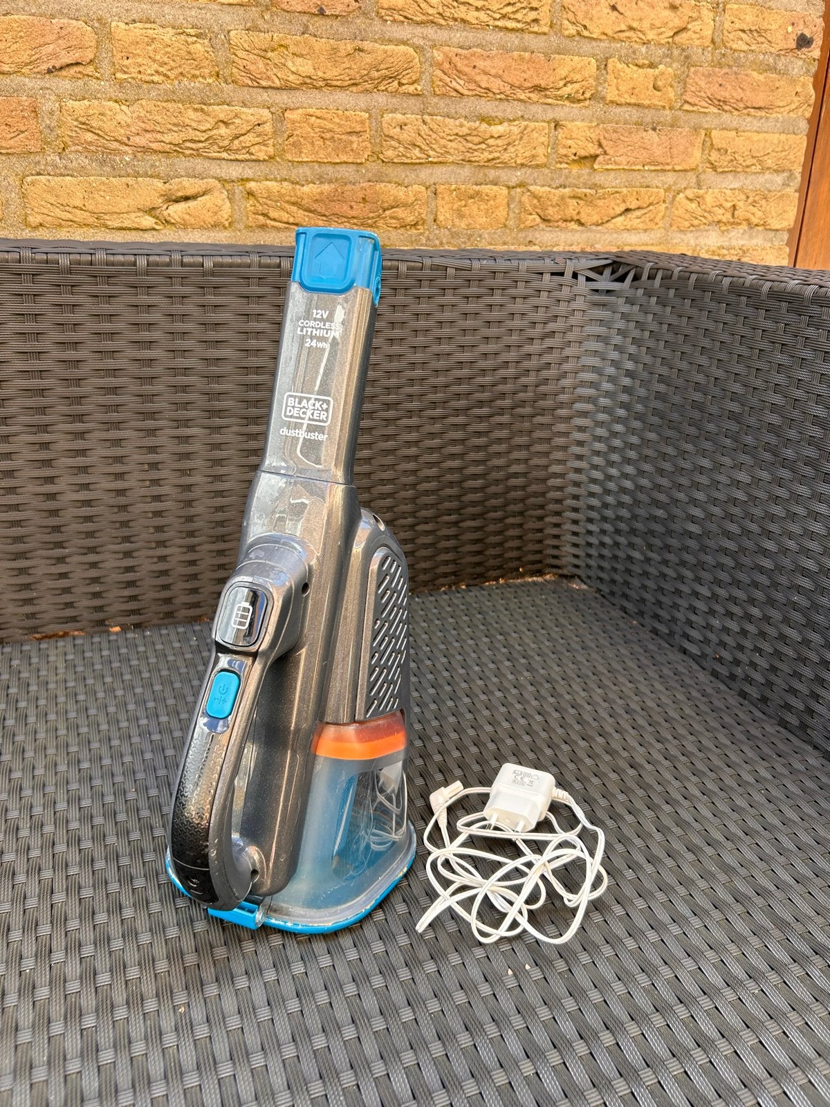 Black+Decker Kruimeldief 12V Lithium, Witgoed en Apparatuur, Stofzuigers, Overige merken, Gebruikt, Kruimeldief, Draadloos