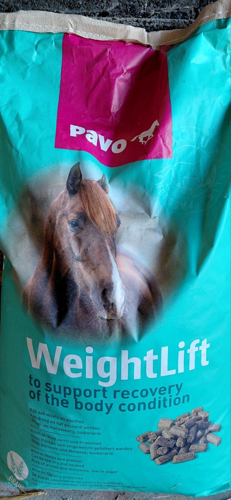 1 zak Pavo WeightLift Paardenvoer 20 kg, Ophalen, Nieuw