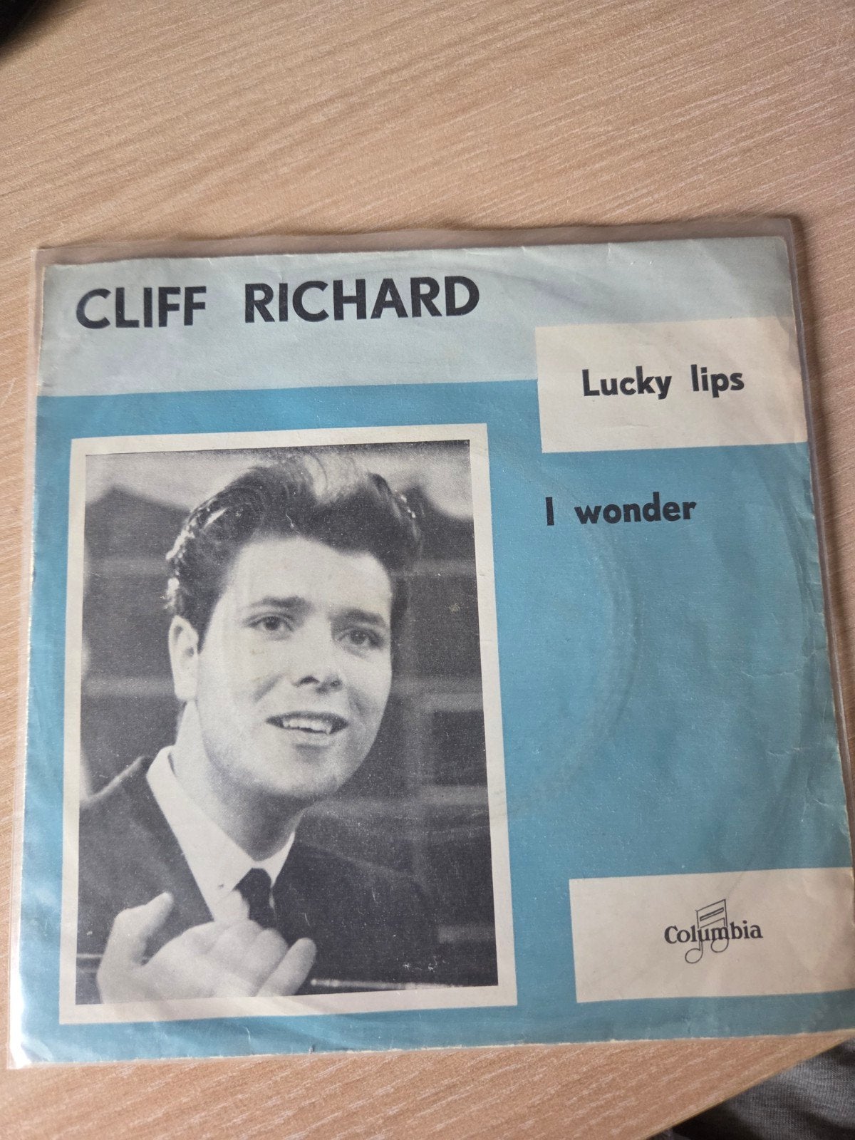Cliff Richard - Lucky Lips / I Wonder - Vinyl Single, Gebruikt, Originele persing, 7 inch, Ophalen of Verzenden