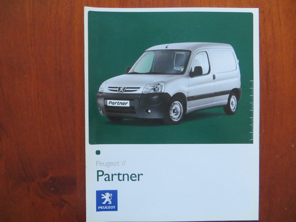 Peugeot Partner (juni 2006), Ophalen of Verzenden, Nieuw, Peugeot
