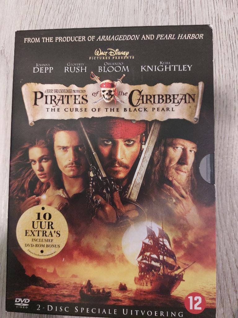 DVD - Pirates Of The Caribean, Vanaf 12 jaar, Ophalen of Verzenden, Zo goed als nieuw