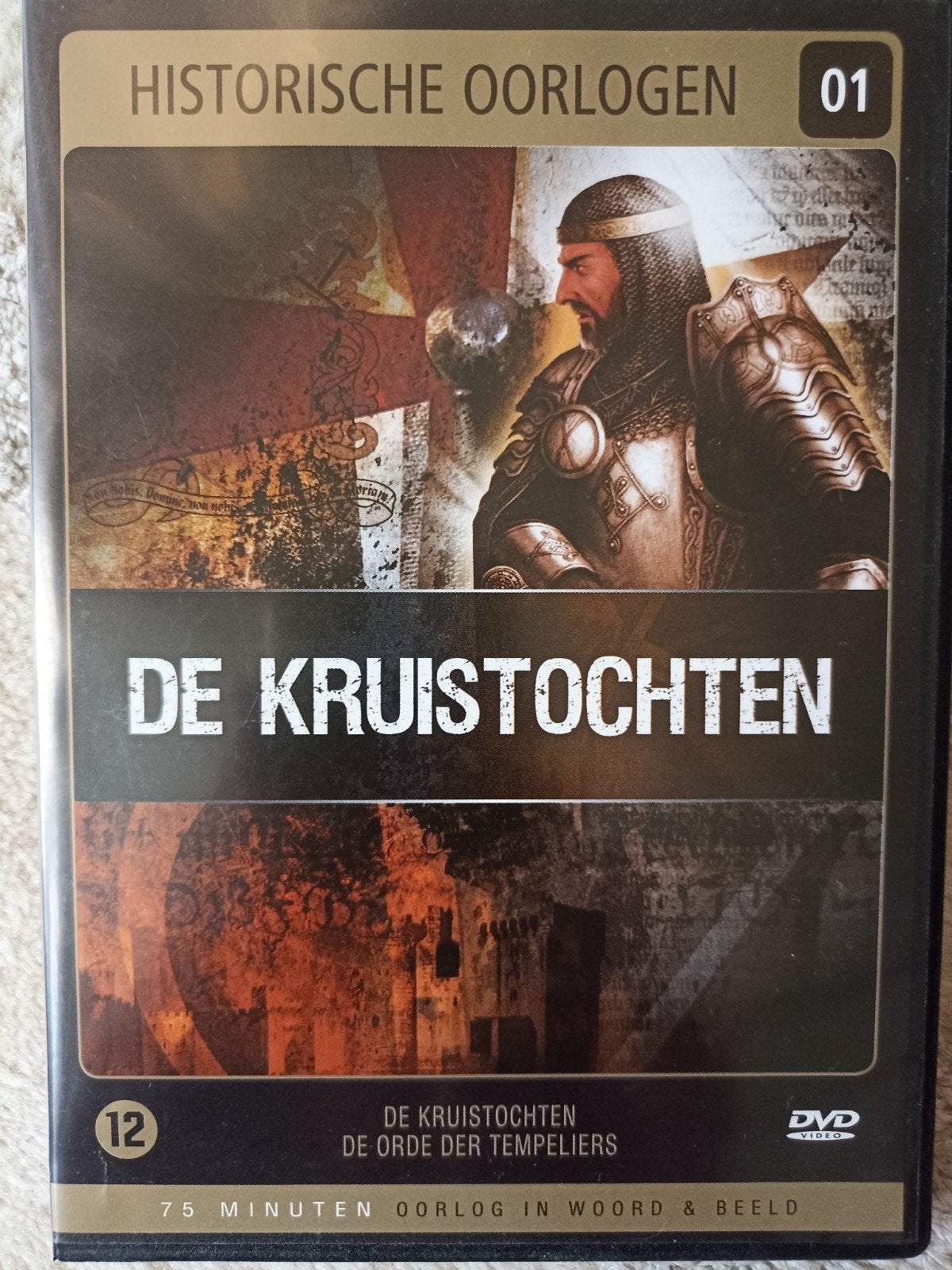 De Kruistochten & De Orde der Tempeliers DVD, Gebruikt, Oorlog of Misdaad, Ophalen of Verzenden, Vanaf 12 jaar