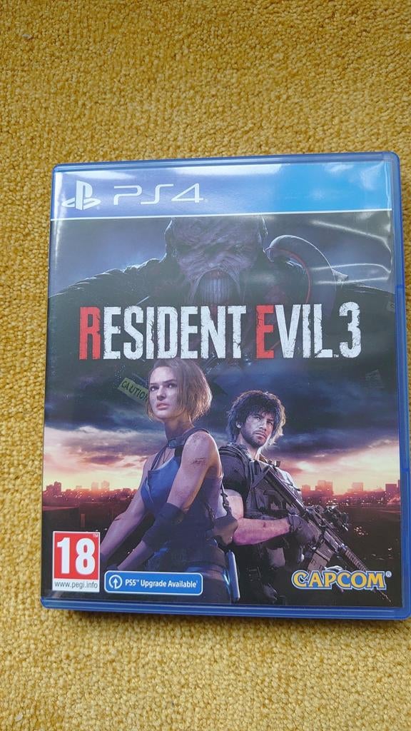 Resident Evil 3 Remake PS4 (met PS5 upgrade), Spelcomputers en Games, Games | Sony PlayStation 4, Avontuur en Actie, Vanaf 18 jaar