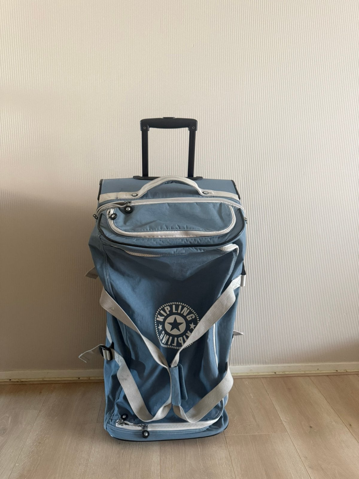 Koffer kipling rookblauw, Ophalen, 30 cm of meer, Blauw, Minder dan 40 cm