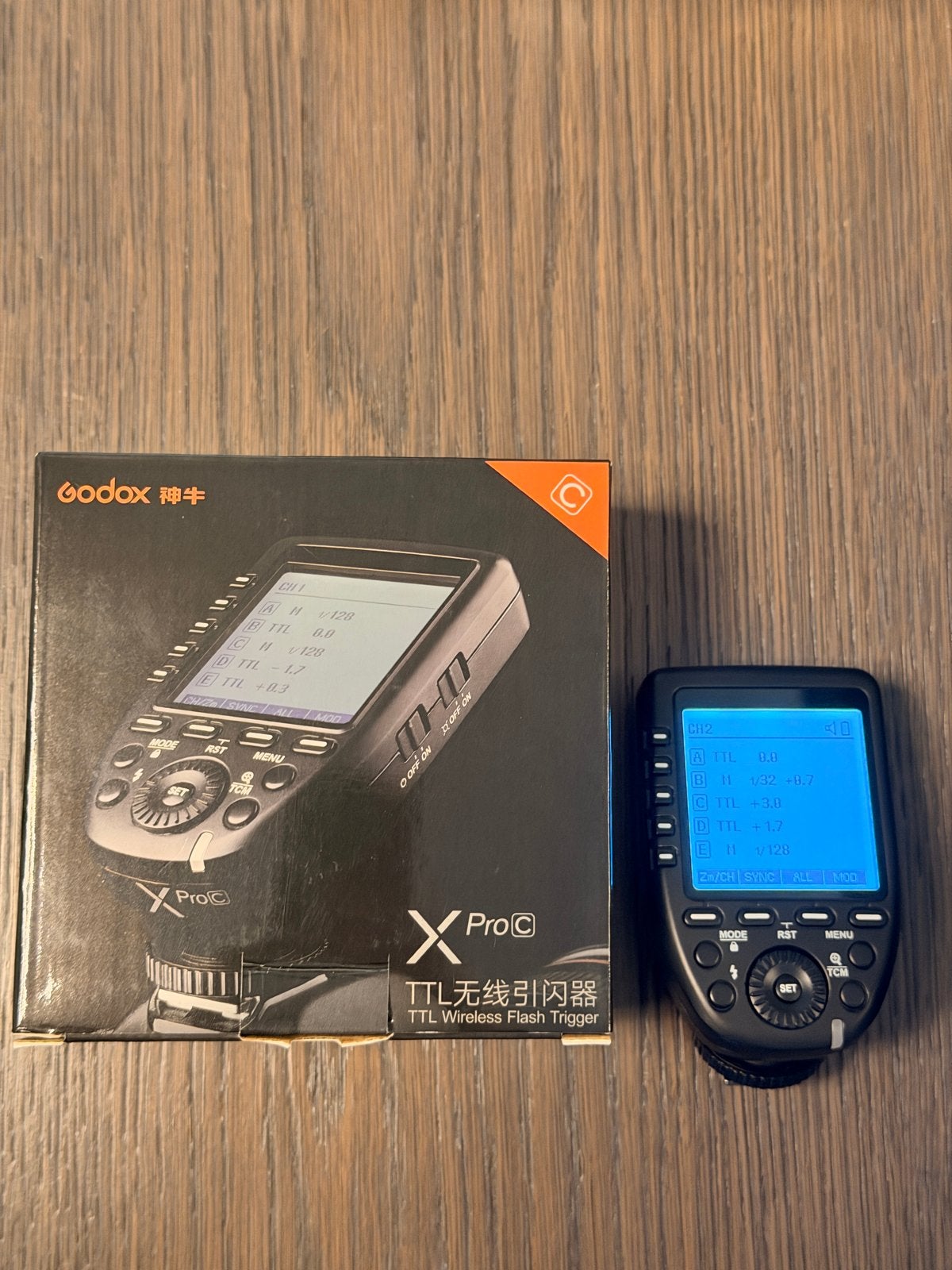 Godox XProC TTL Wireless Flash Trigger voor Canon, Ophalen of Verzenden, Trigger/ontvanger, Gebruikt, Canon