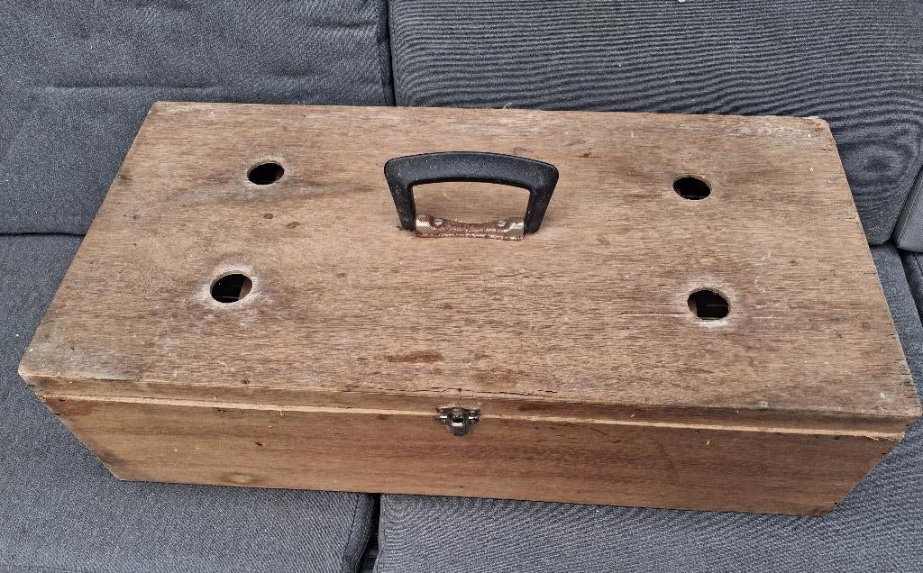 tropische vogels vervoersmand, Ophalen of Verzenden, Gebruikt, Hout, Broedkooi of Kweekkooi