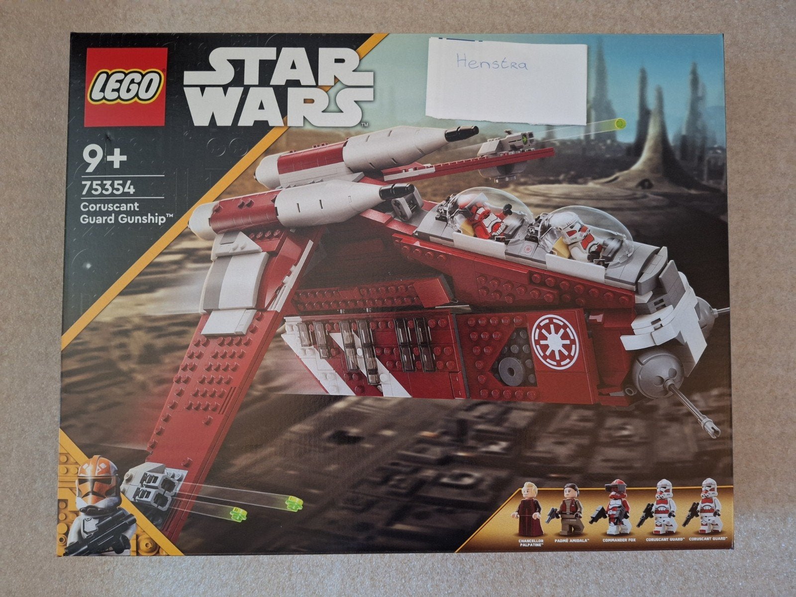 LEGO Star Wars 75354 Coruscant Guard Gunship Nieuw Geseald, Star Wars, Lego, Nieuw, Ophalen of Verzenden