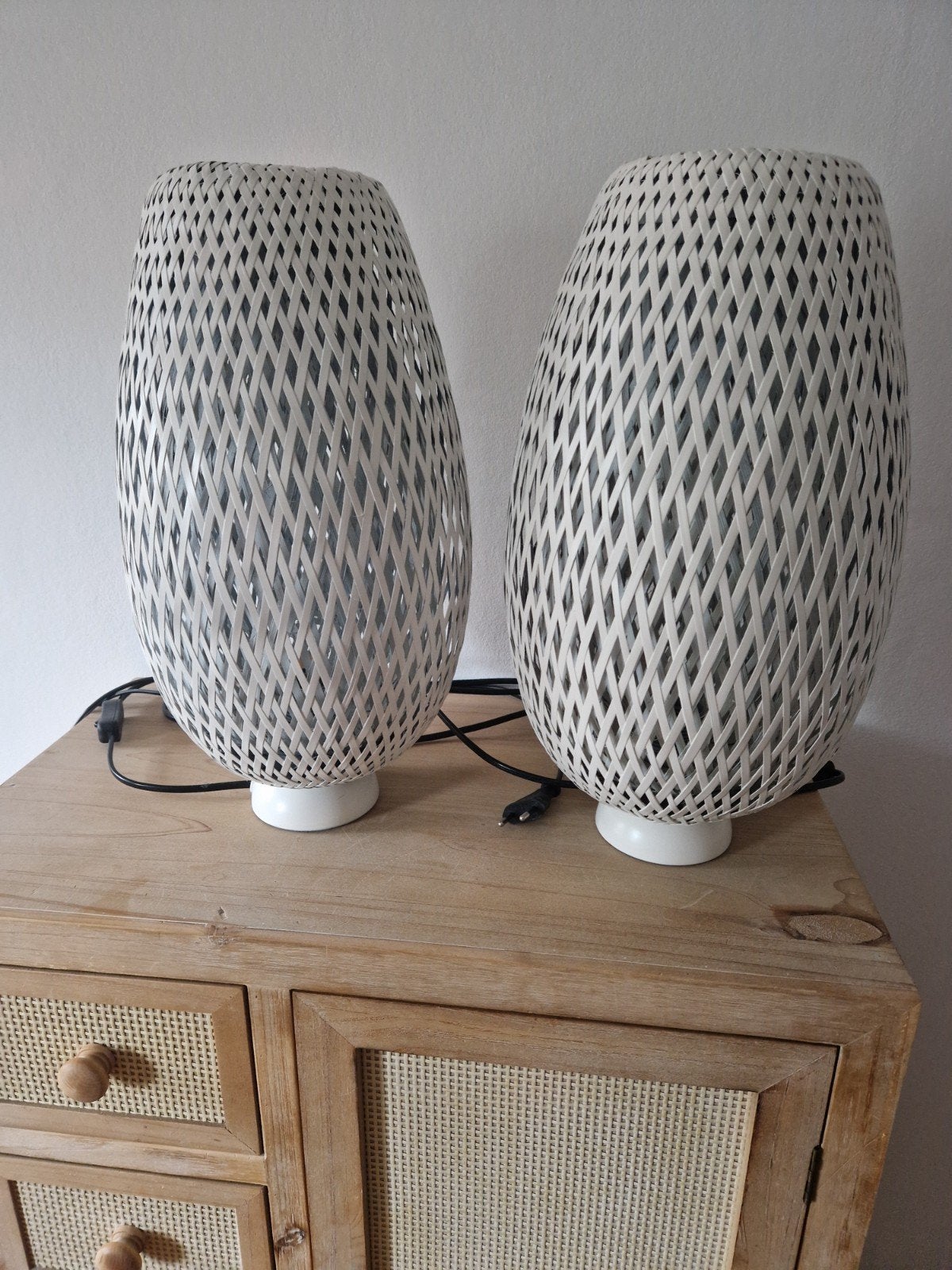 2 leuke lampen van Ikea., Wit, Ophalen, IKEA