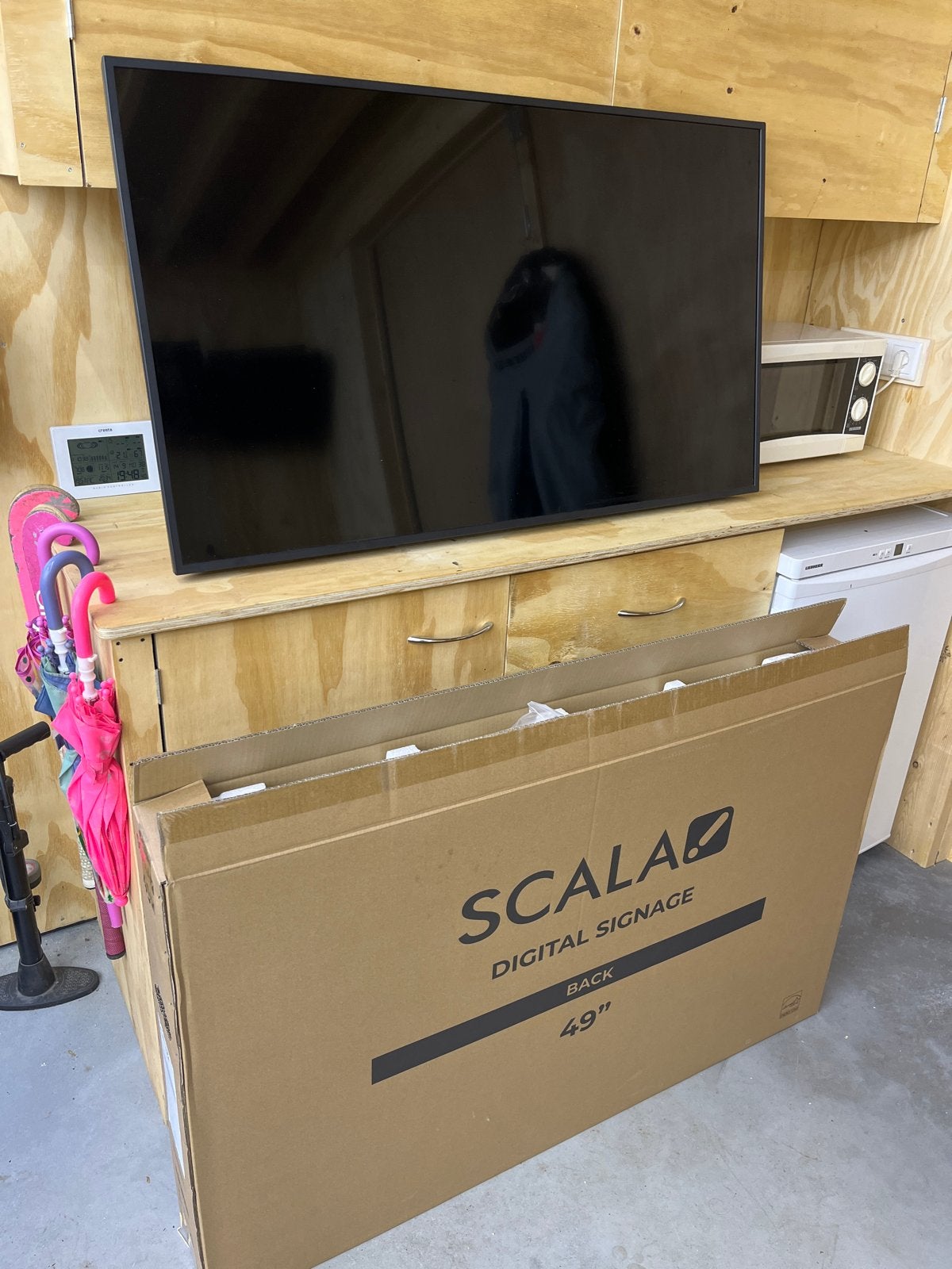 Scala Digital Signage 49 inch - Nieuw in doos, Audio, Tv en Foto, 50 Hz, LCD, Nieuw, 100 cm of meer