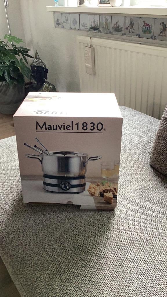 Mauviel 1830 fondue pan elektrisch, Ophalen of Verzenden, Nieuw, Elektrisch, Fondueset