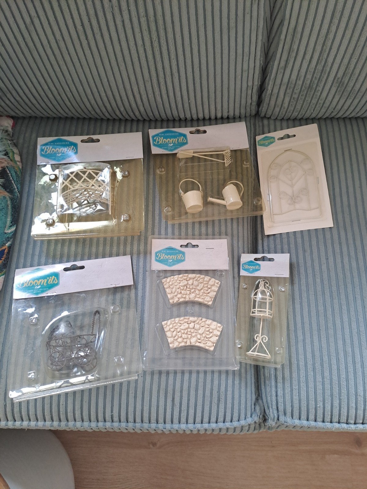 Miniatuur Tuin Decoratie Set - Bloom'its, Ophalen of Verzenden, Nieuw