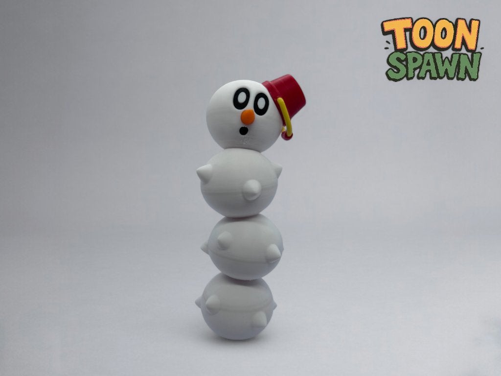 Snow Pokey – 19,5 cm – Super Mario Figuur, Ophalen of Verzenden, Nieuw, Fantasy
