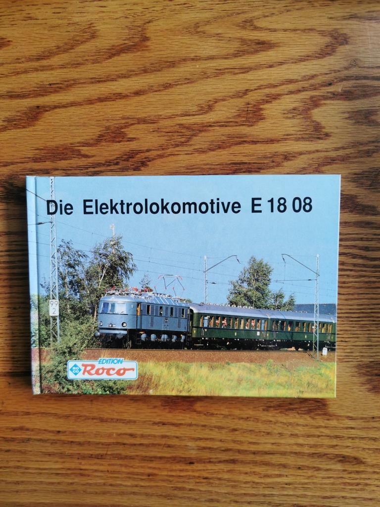 Roco Edition: Die Elektrolokomotive E 18 08 Boek, Gelijkstroom, Analoog, Zo goed als nieuw, Roco