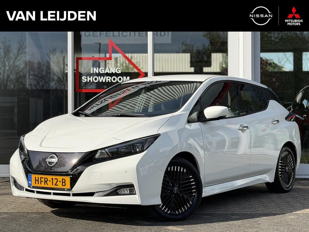 NISSAN Leaf Electric 39kWh Tekna | Leder | Navigatie | Apple, 12 maanden, Gebruikt, Zwart, Elektrisch