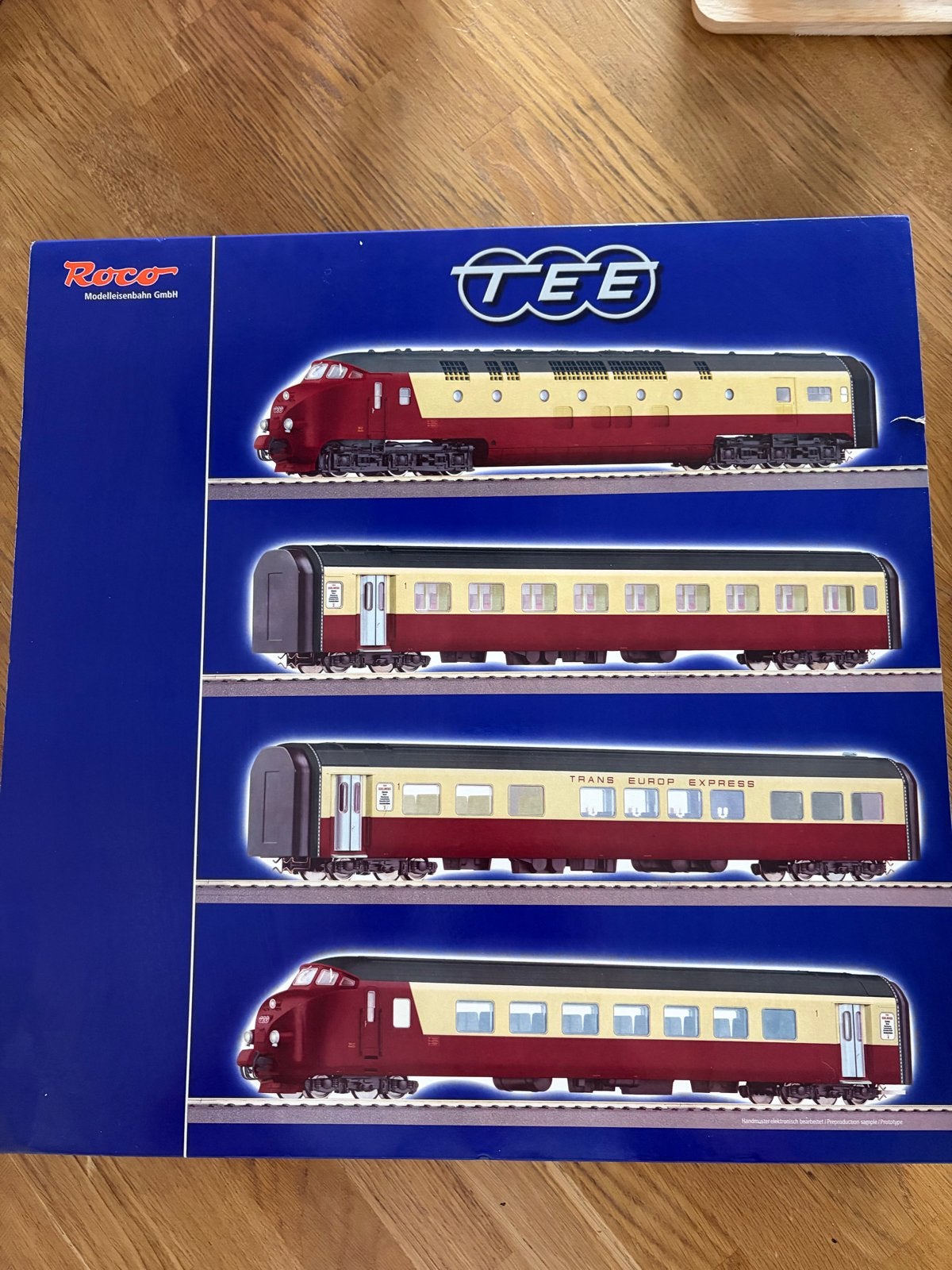 Roco 63122 Modeltrein TEE Treinset - Gloednieuw in doos, Ophalen, Nieuw, Treinset, Roco