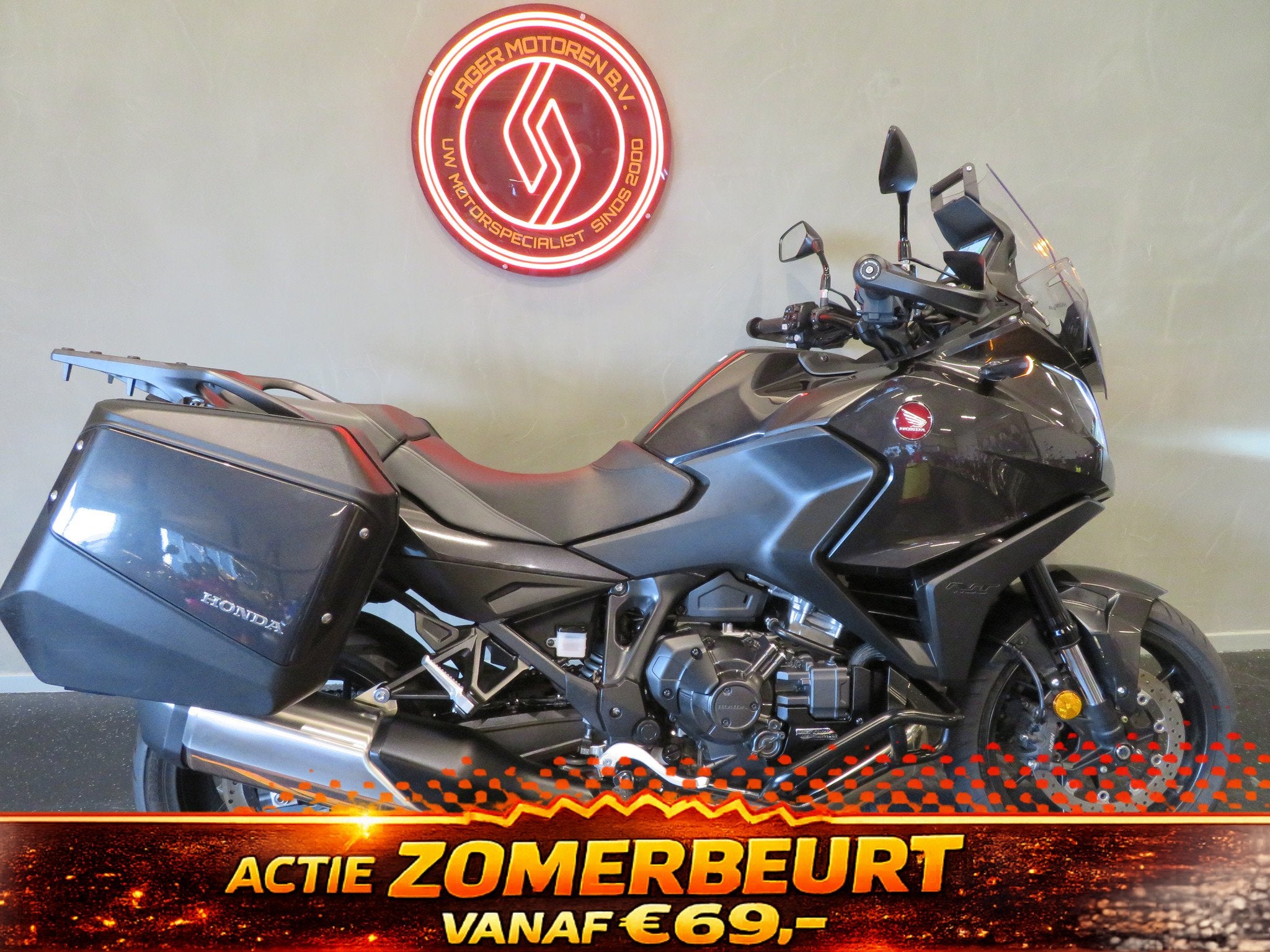 Honda NT 1100 DCT BLACK-EDITION KOFFERS (bj 2023), Motoren, Motoren | Honda, Bedrijf, Toermotor