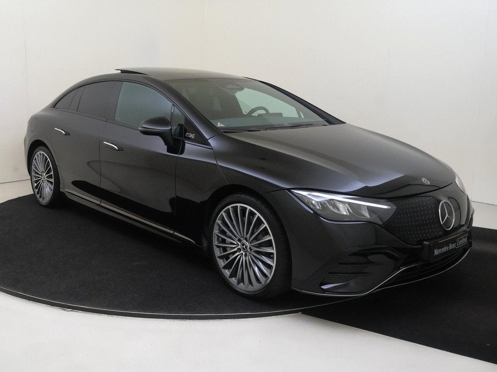 Mercedes-Benz EQE 300 Business Solution AMG 90 kWh / Memory-, Auto's, Mercedes-Benz, Achterwielaandrijving, 89 kWh, Zwart, EQE