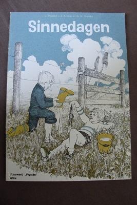 SINNEDAGEN   J.Vledder-vd Knoop en GH Vledder friestalig, Ophalen of Verzenden, Gelezen, Sprookjes