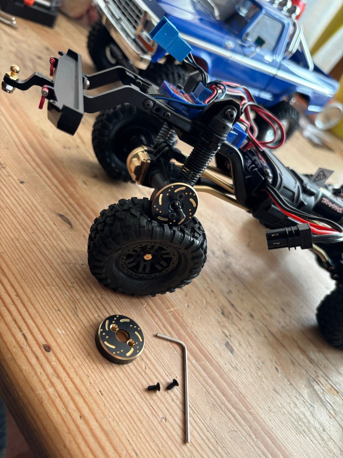 Trx4M Achteras Gewicht voor RC Crawler, Overige merken, Auto, Groter dan 1:32, Nieuw