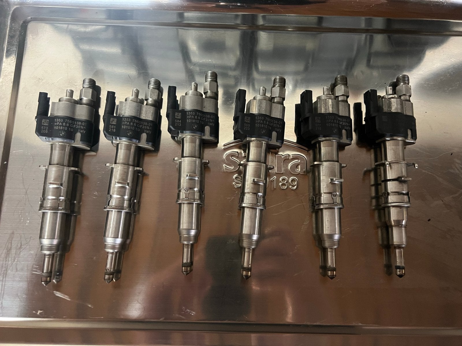 BMW N54B30 Injectoren 135i 335i 535i - index 12, 8,1,7,6, Gebruikt, Bmw, Verzenden, Bmw