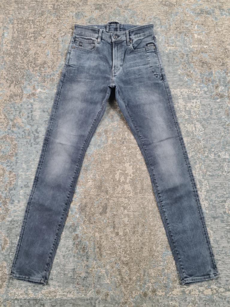 G-Star LANCET W30 L34 Skinny STRETCH Bronno3034 Grijs, Kleding | Heren, Spijkerbroeken en Jeans, Zo goed als nieuw, W32 (confectie 46) of kleiner