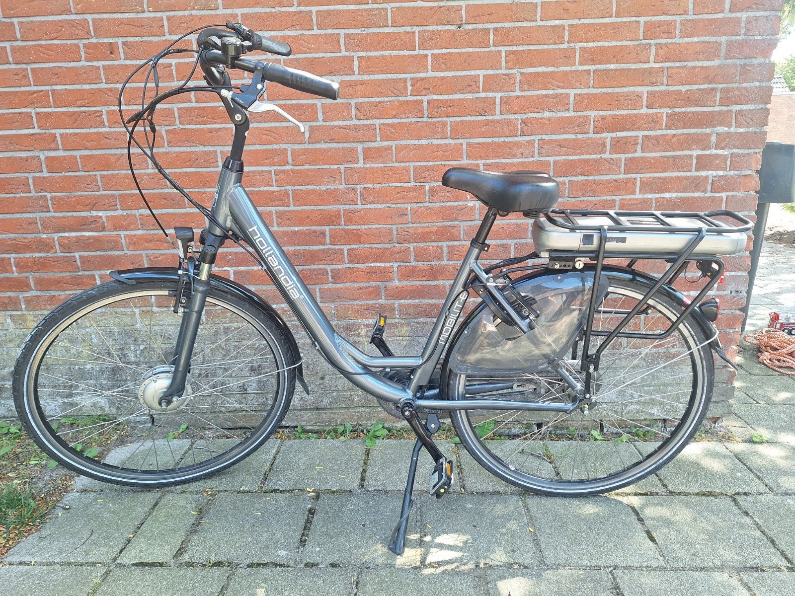Hollandia Mobilit-E elektrische fiets, Gebruikt, 51 tot 55 cm, 30 tot 50 km per accu, Ophalen