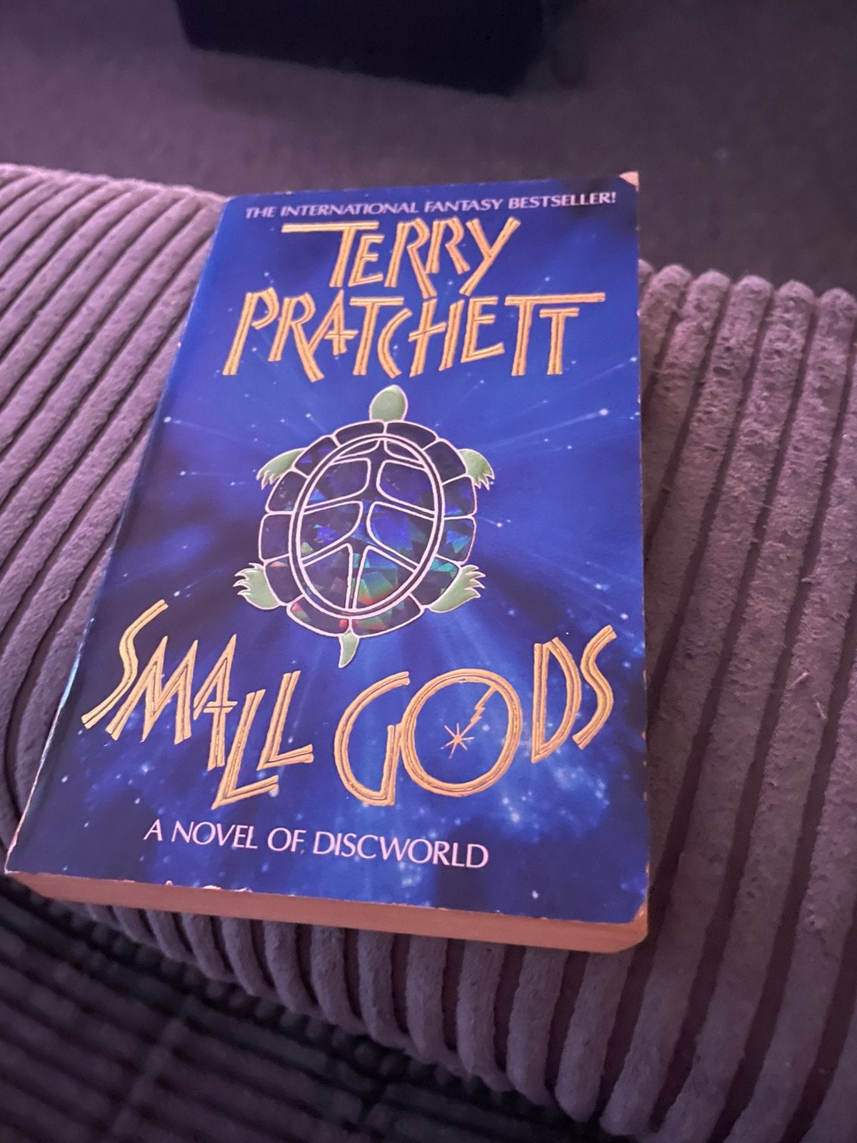 Terry pratchett Engels boek small gods a novel of discworld, Ophalen of Verzenden, Gelezen