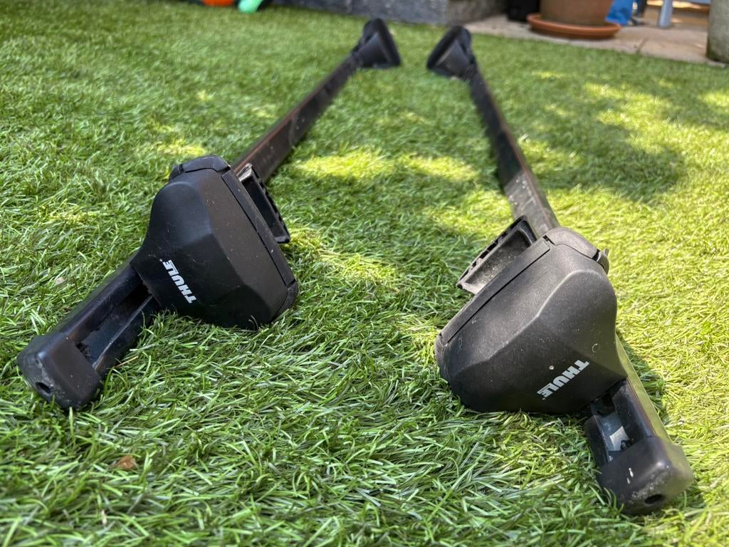 Thule dakdragers, Motoren, Accessoires | Koffers en Tassen, Ophalen, Gebruikt