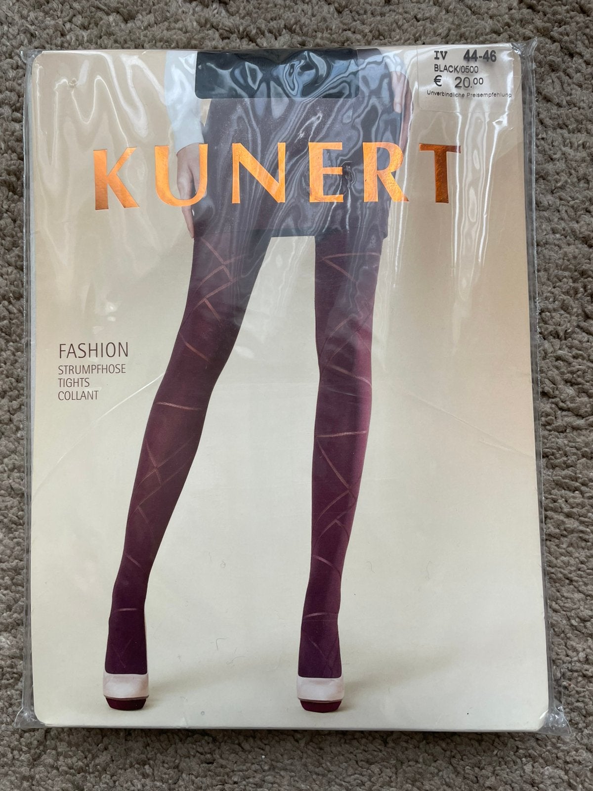 Kunert Design Panty, Kleding | Dames, KUNERT, Verzenden, Zwart, Nieuw