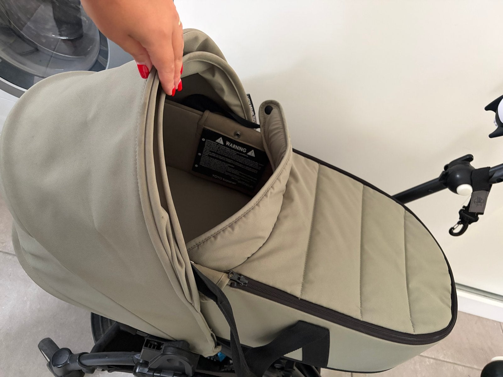 Yoyo reiswieg, Ophalen of Verzenden, Zo goed als nieuw, Met reiswieg, Kinderwagen