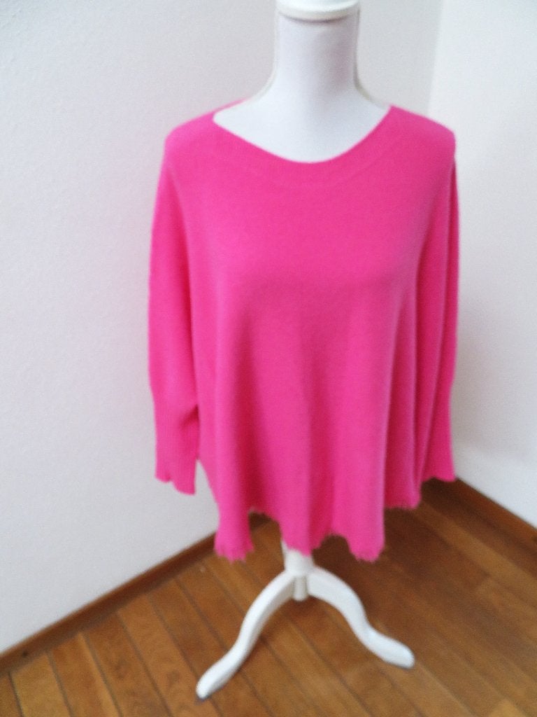 X28 ALEXANDRE LAURENT poncho trui roze one size, Kleding | Dames, Maat 42/44 (L), Ophalen of Verzenden, Roze, Alexandre Laurent