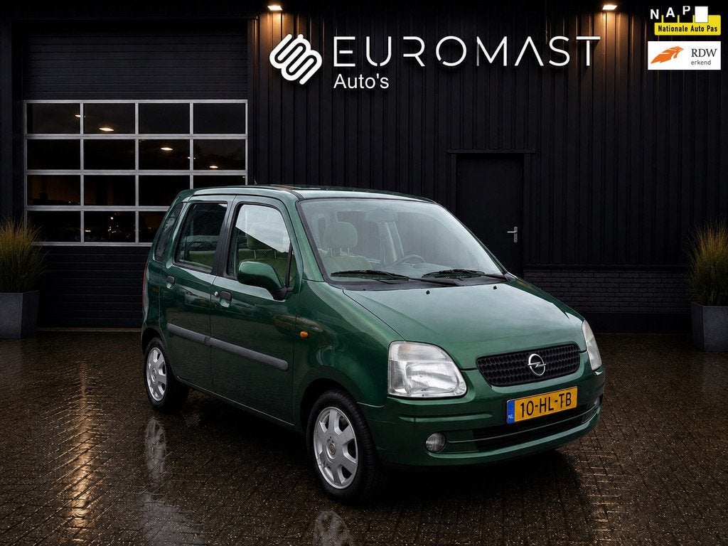 Opel Agila 1.2-16V Elegance Elektrische Ramen 5d Nieuwe Apk, Auto's, Opel, Bedrijf, Te koop, Agila, Airbags, Elektrische buitenspiegels