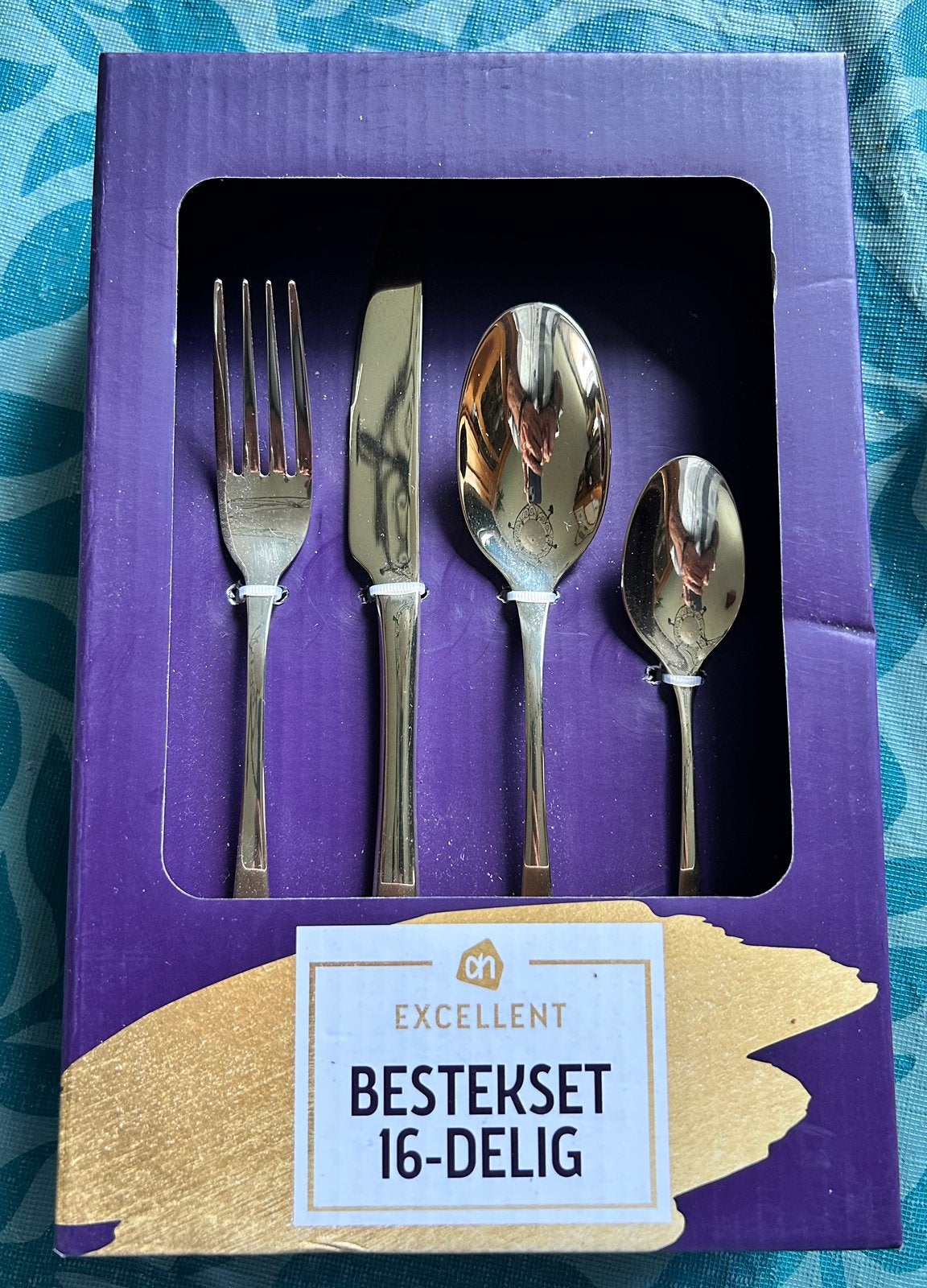 16 delige bestekken set, Ophalen of Verzenden, Zo goed als nieuw, Overige merken, Overige materialen