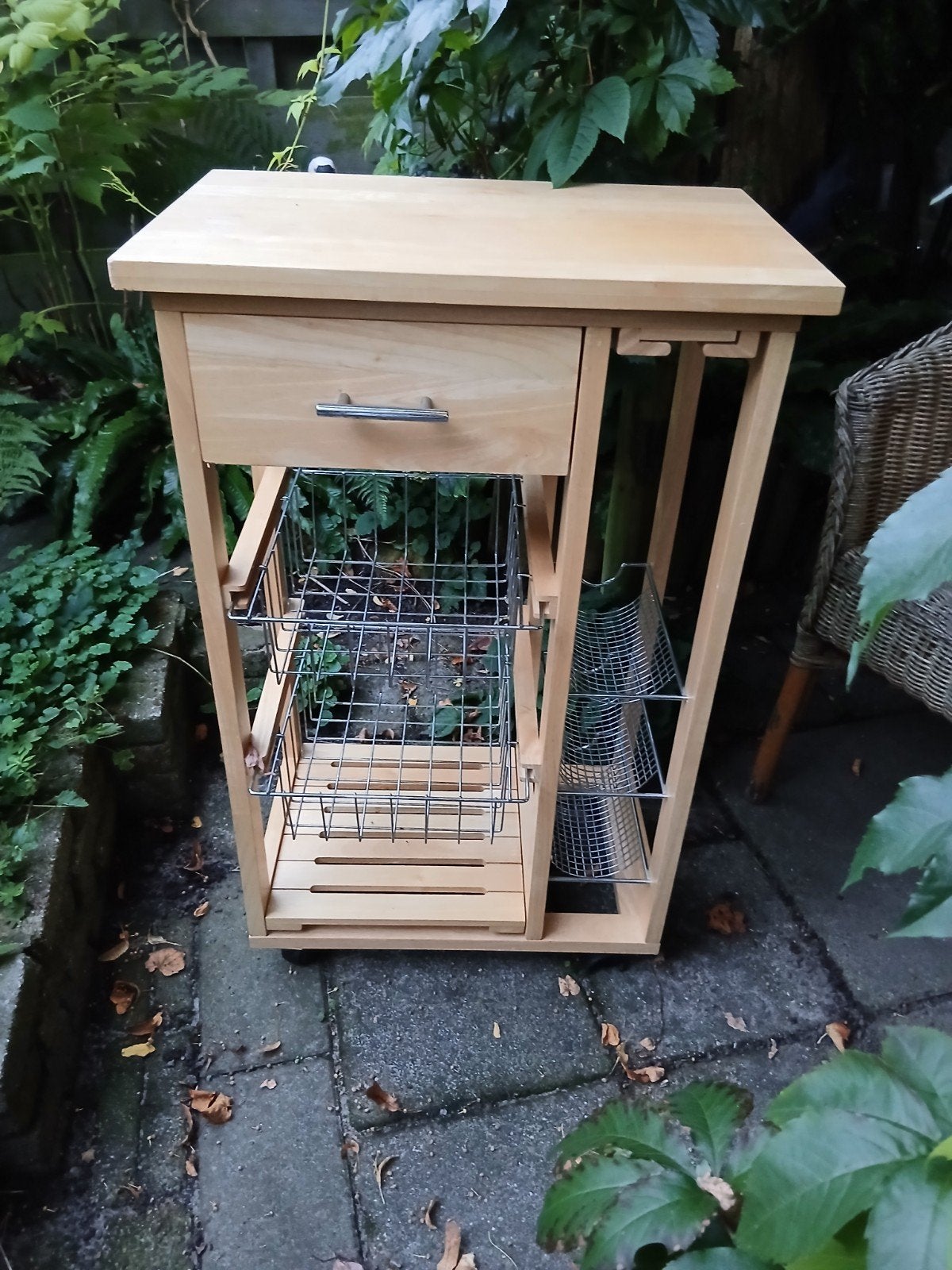 houten keukencollectie of hakblok, Ophalen, Gebruikt, 50 tot 100 cm, Minder dan 100 cm
