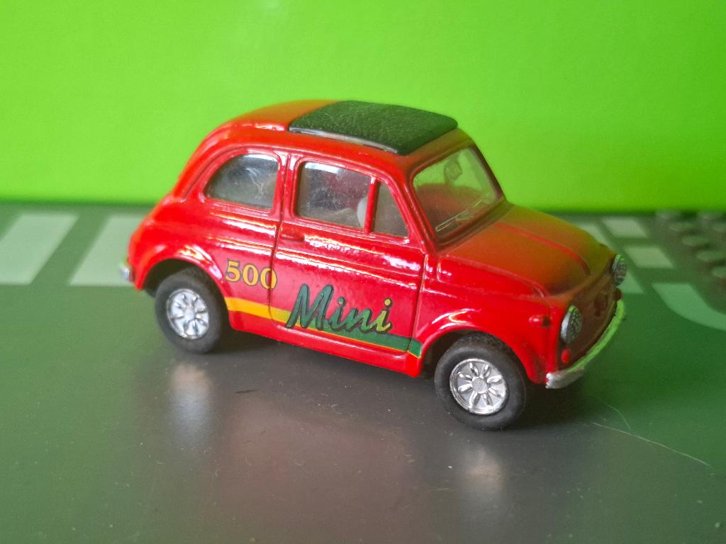 Onbekend - Fiat 500 [rood] 1/50, Ophalen of Verzenden, Gebruikt, Auto