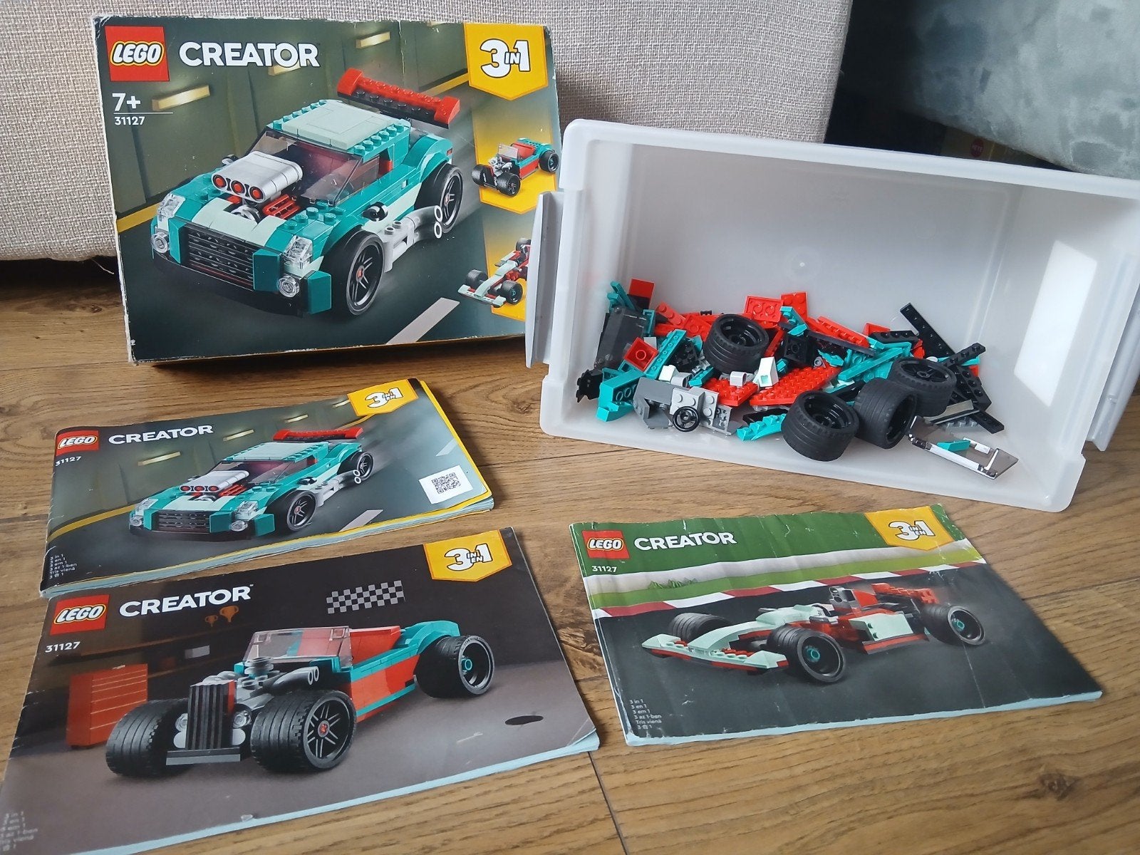 Lego creator 3 in 1, Straatracer, 31127, Kinderen en Baby's, Compleet, Gebruikt, Lego, Ophalen of Verzenden