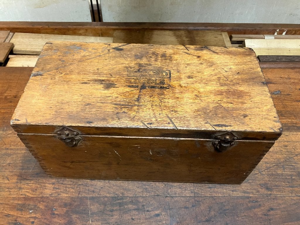 Record 405 combinatie schaaf in originele kist, Ophalen of Verzenden, Gebruikt