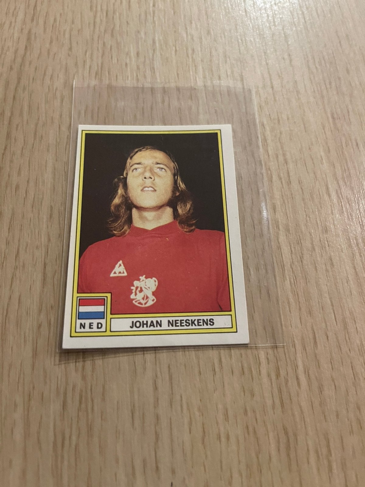 Johan Neeskens #365 Panini Football 76 – 1976 – Ajax, Ophalen of Verzenden, Zo goed als nieuw
